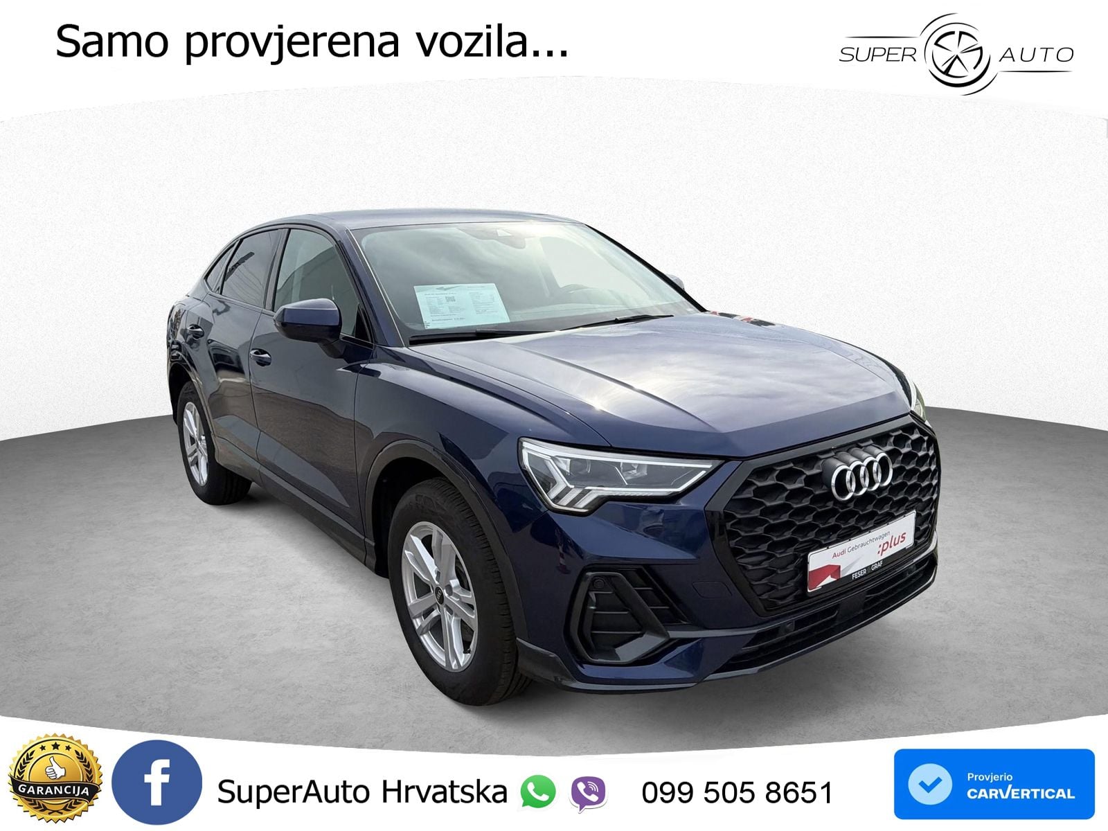 Audi Q3 Sportback 45 TFSIe (245 KS) S tronic LED+GR SJED+ACC
