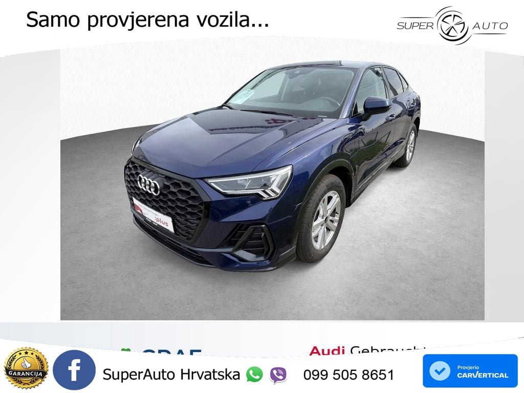 Audi Q3 Sportback 45 TFSIe (245 KS) S tronic LED+GR SJED+ACC