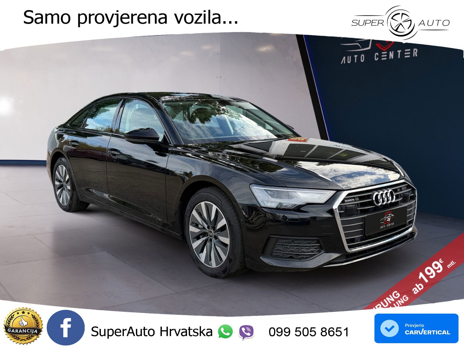 Audi A6 50 TFSIe (299 KS) quattro ultra S tronic LED+GR SJED+ACC