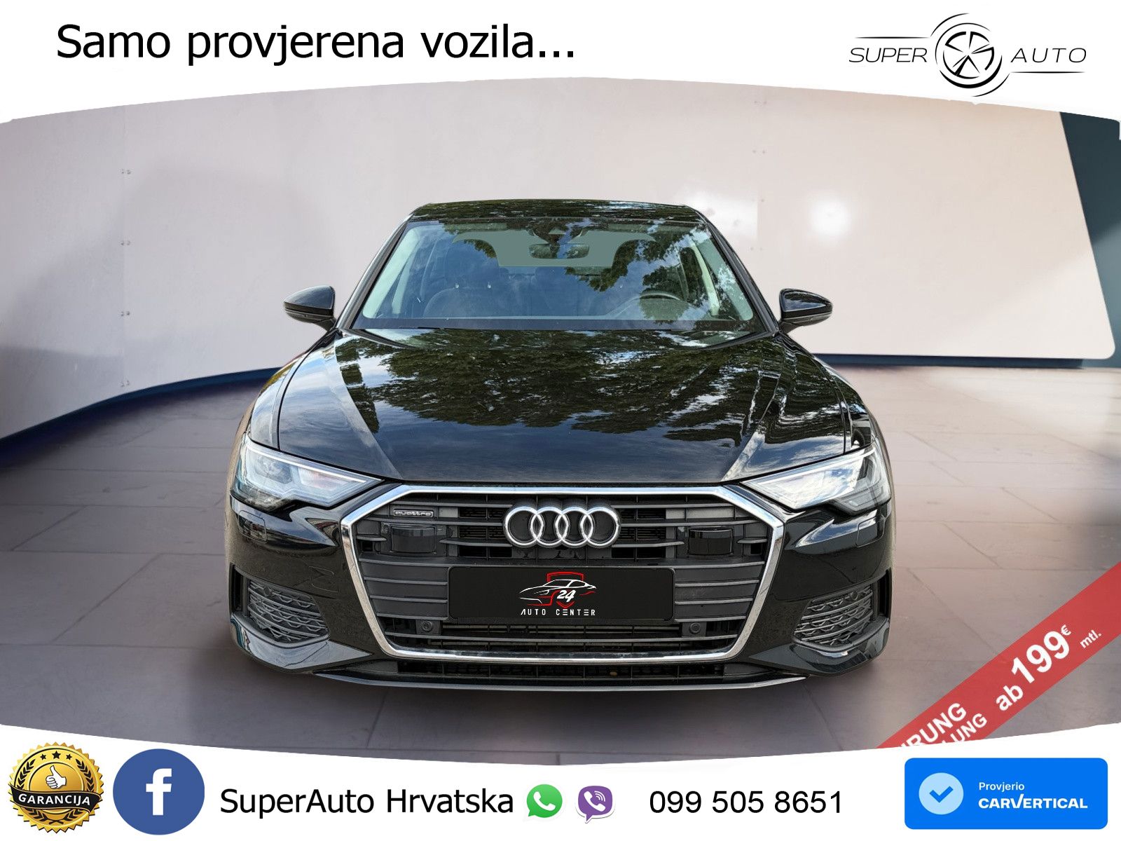 Audi A6 50 TFSIe (299 KS) quattro ultra S tronic LED+GR SJED+ACC
