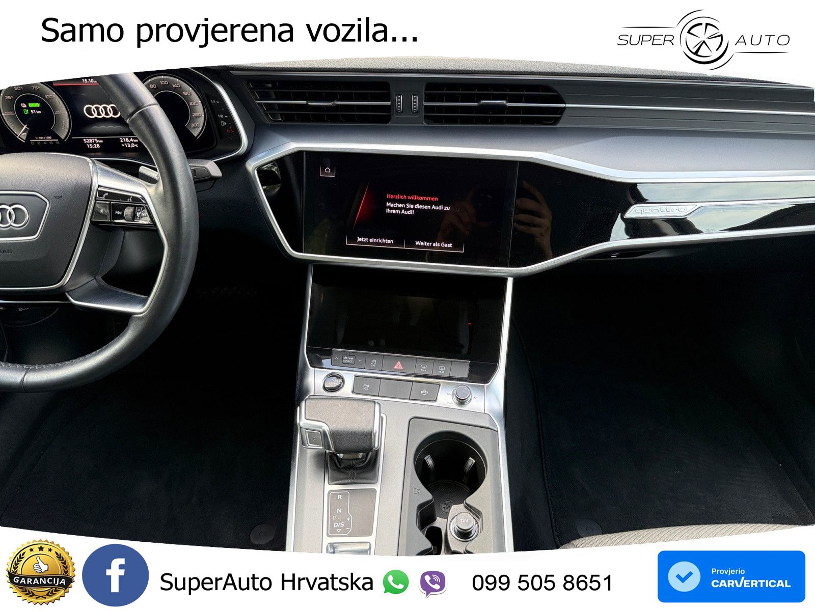 Audi A6 50 TFSIe (299 KS) quattro ultra S tronic LED+GR SJED+ACC
