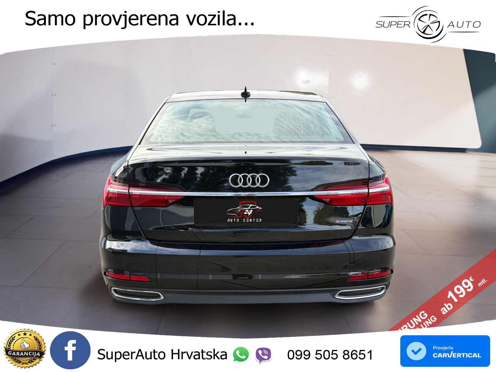 Audi A6 50 TFSIe (299 KS) quattro ultra S tronic LED+GR SJED+ACC