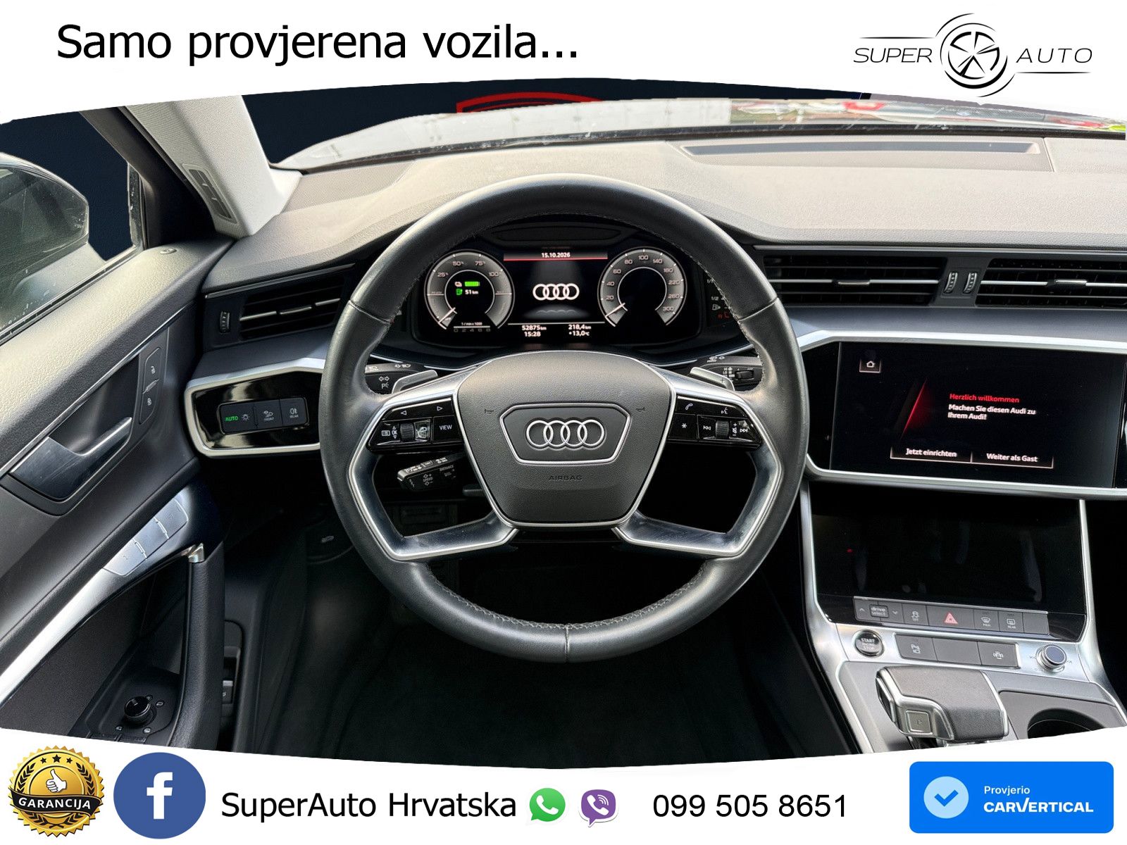 Audi A6 50 TFSIe (299 KS) quattro ultra S tronic LED+GR SJED+ACC