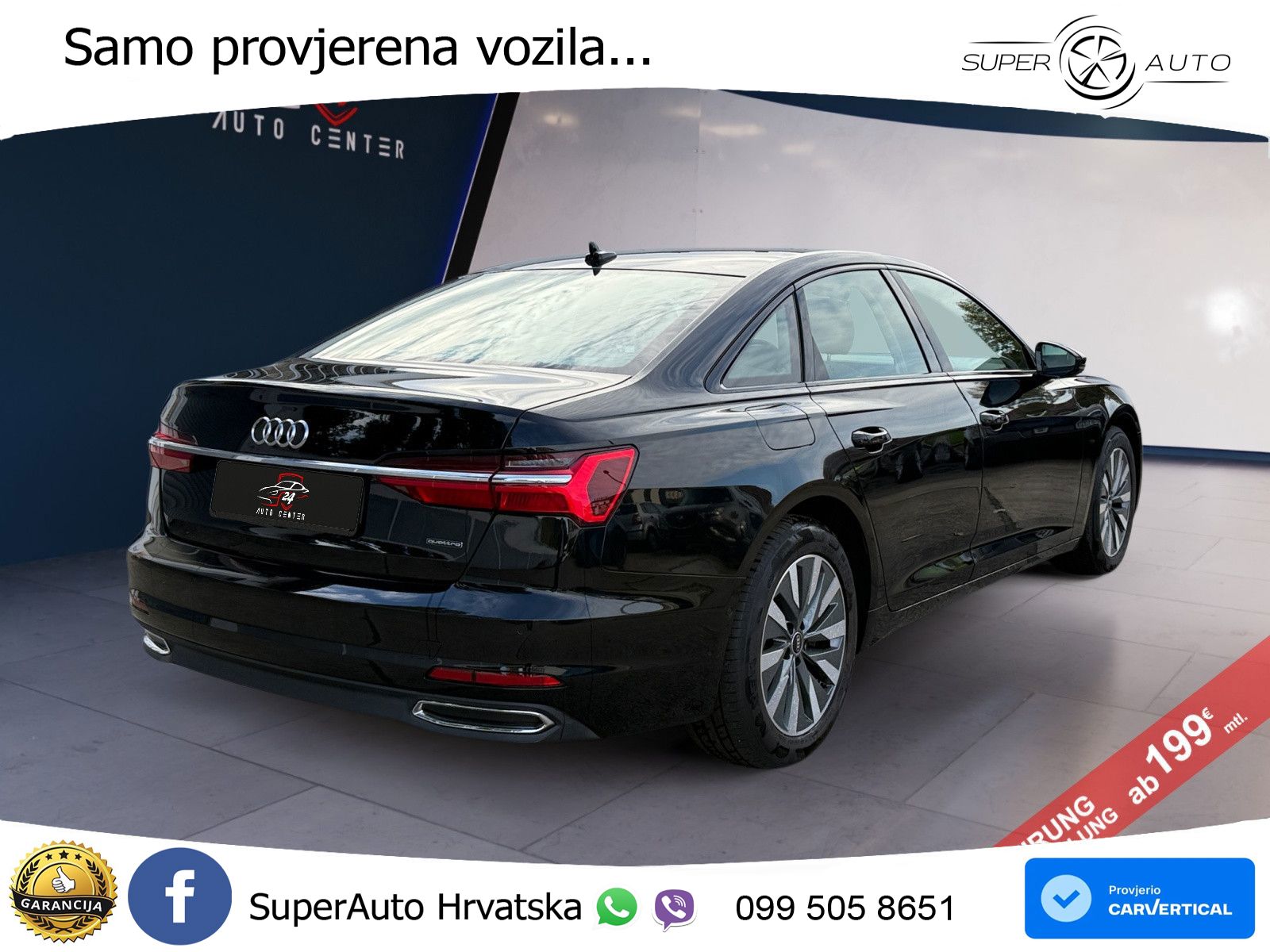 Audi A6 50 TFSIe (299 KS) quattro ultra S tronic LED+GR SJED+ACC