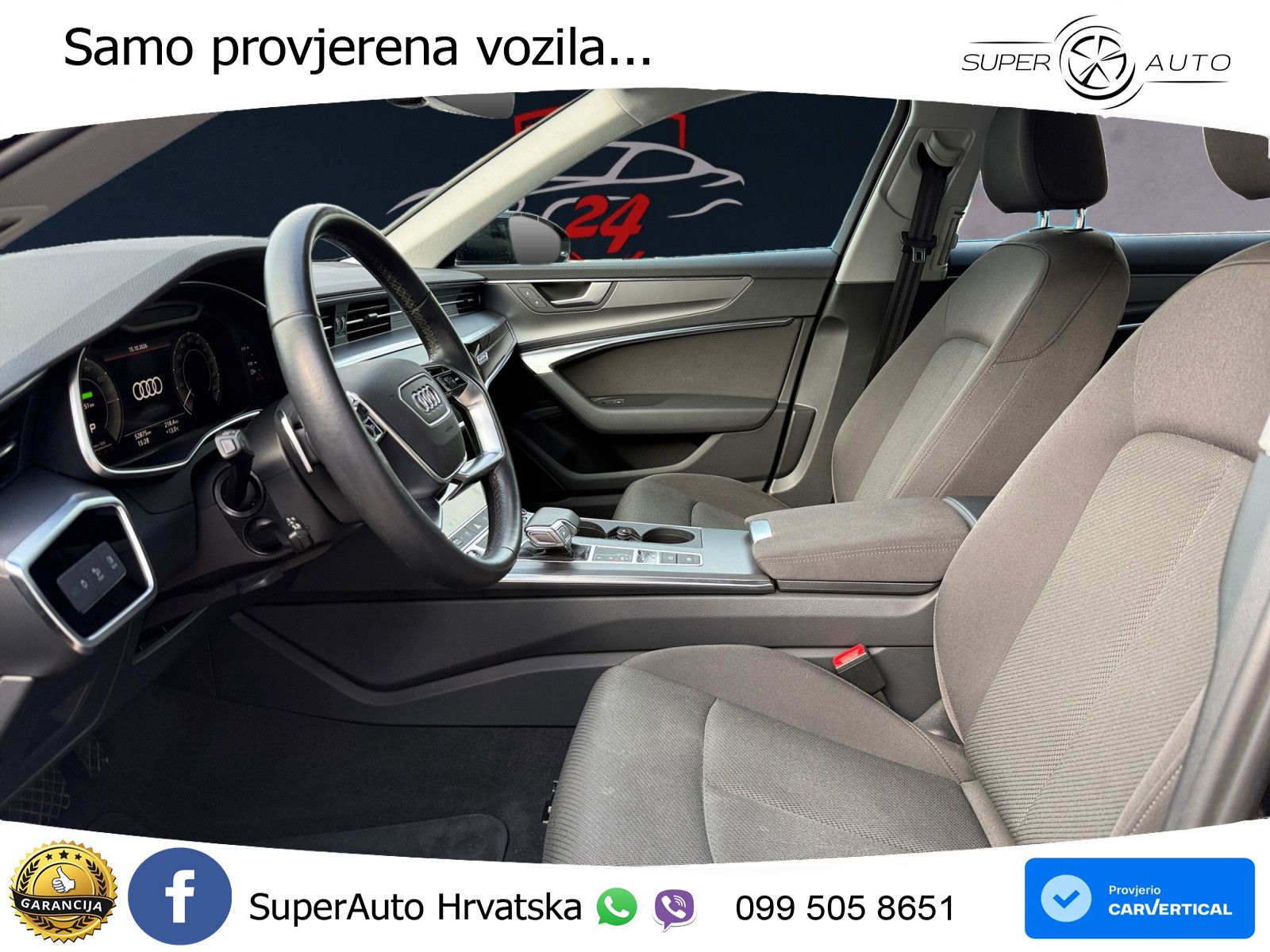 Audi A6 50 TFSIe (299 KS) quattro ultra S tronic LED+GR SJED+ACC