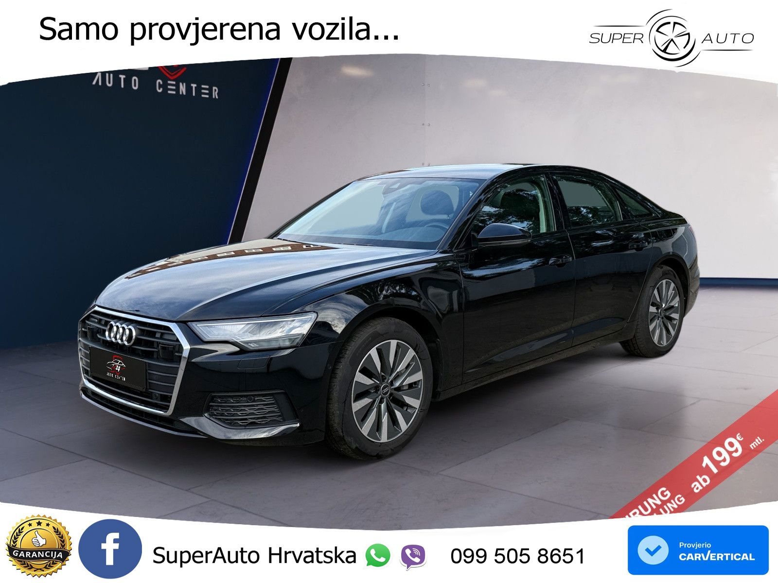 Audi A6 50 TFSIe (299 KS) quattro ultra S tronic LED+GR SJED+ACC
