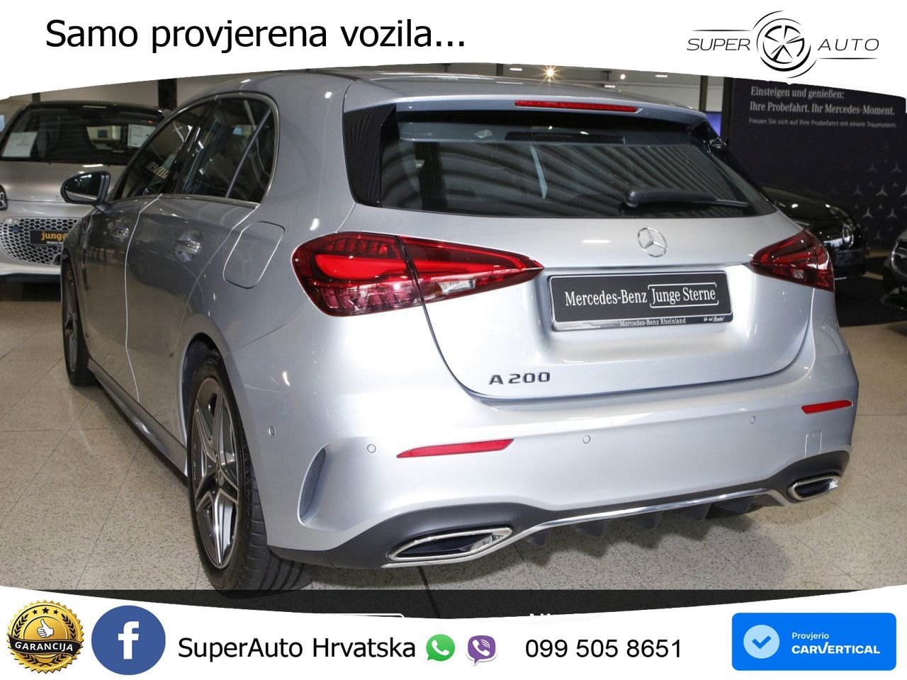 Mercedes-Benz A 200 7G-DCT AMG LED+GR SJED+ACC