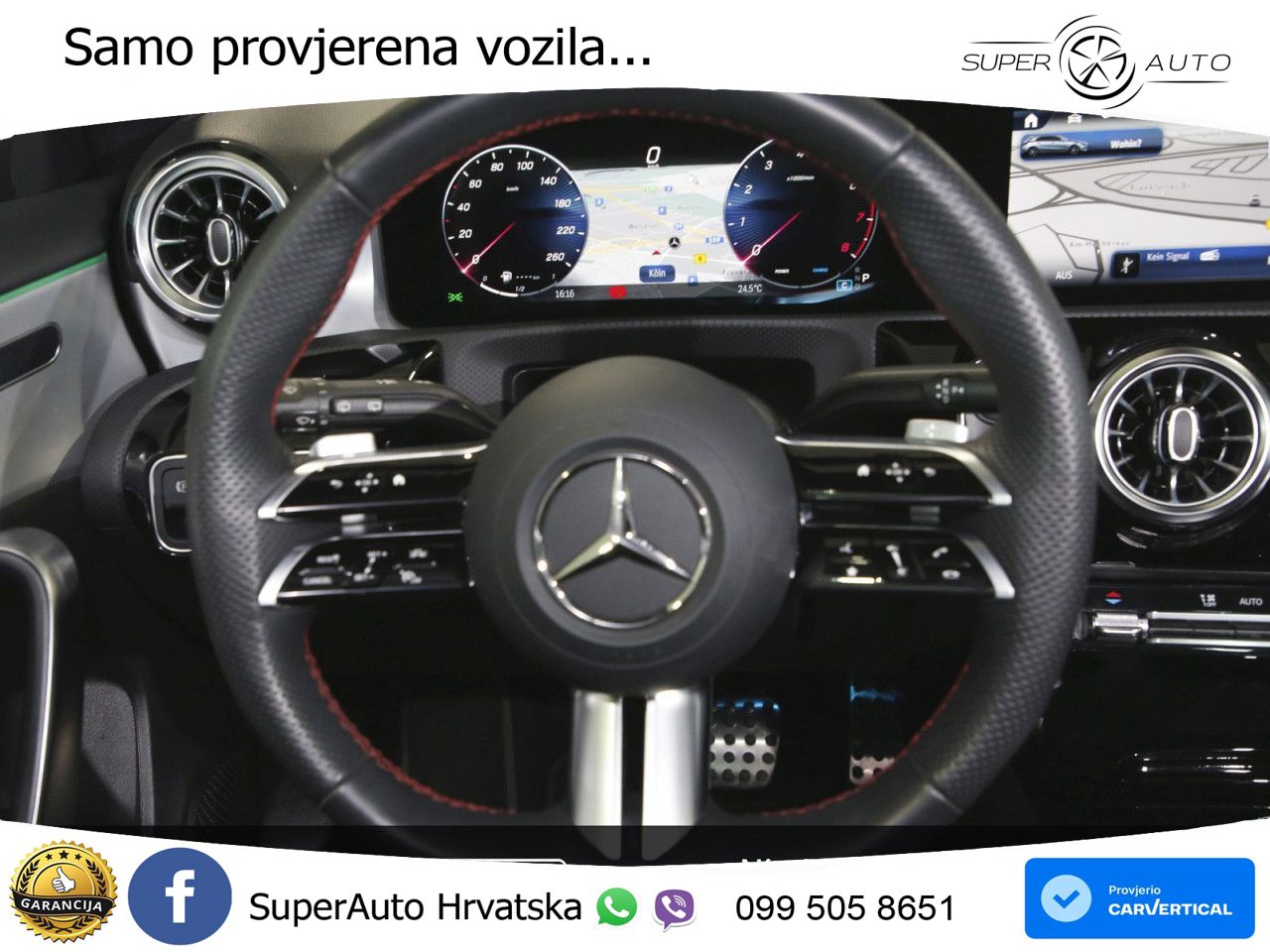 Mercedes-Benz A 200 7G-DCT AMG LED+GR SJED+ACC
