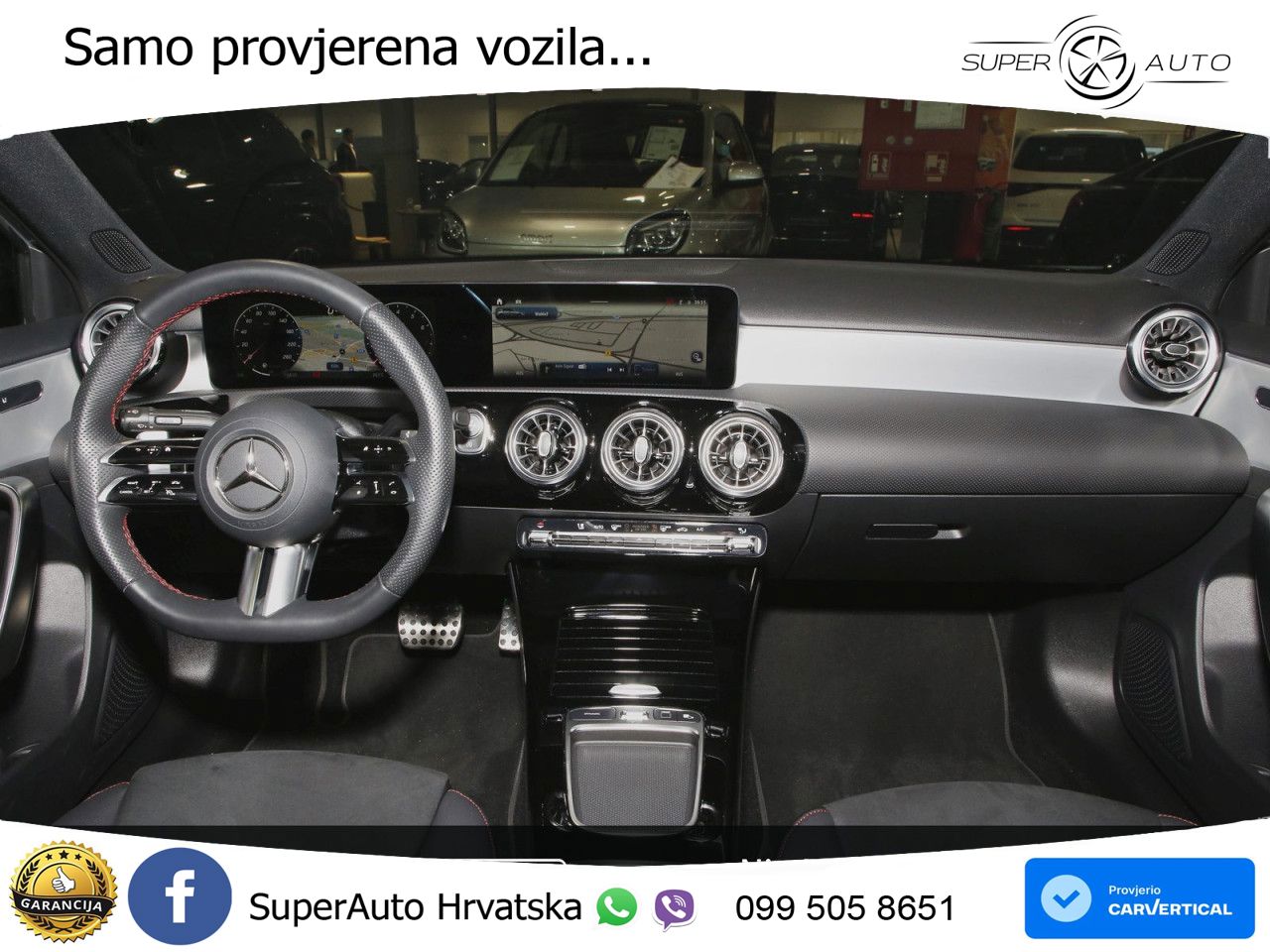 Mercedes-Benz A 200 7G-DCT AMG LED+GR SJED+ACC