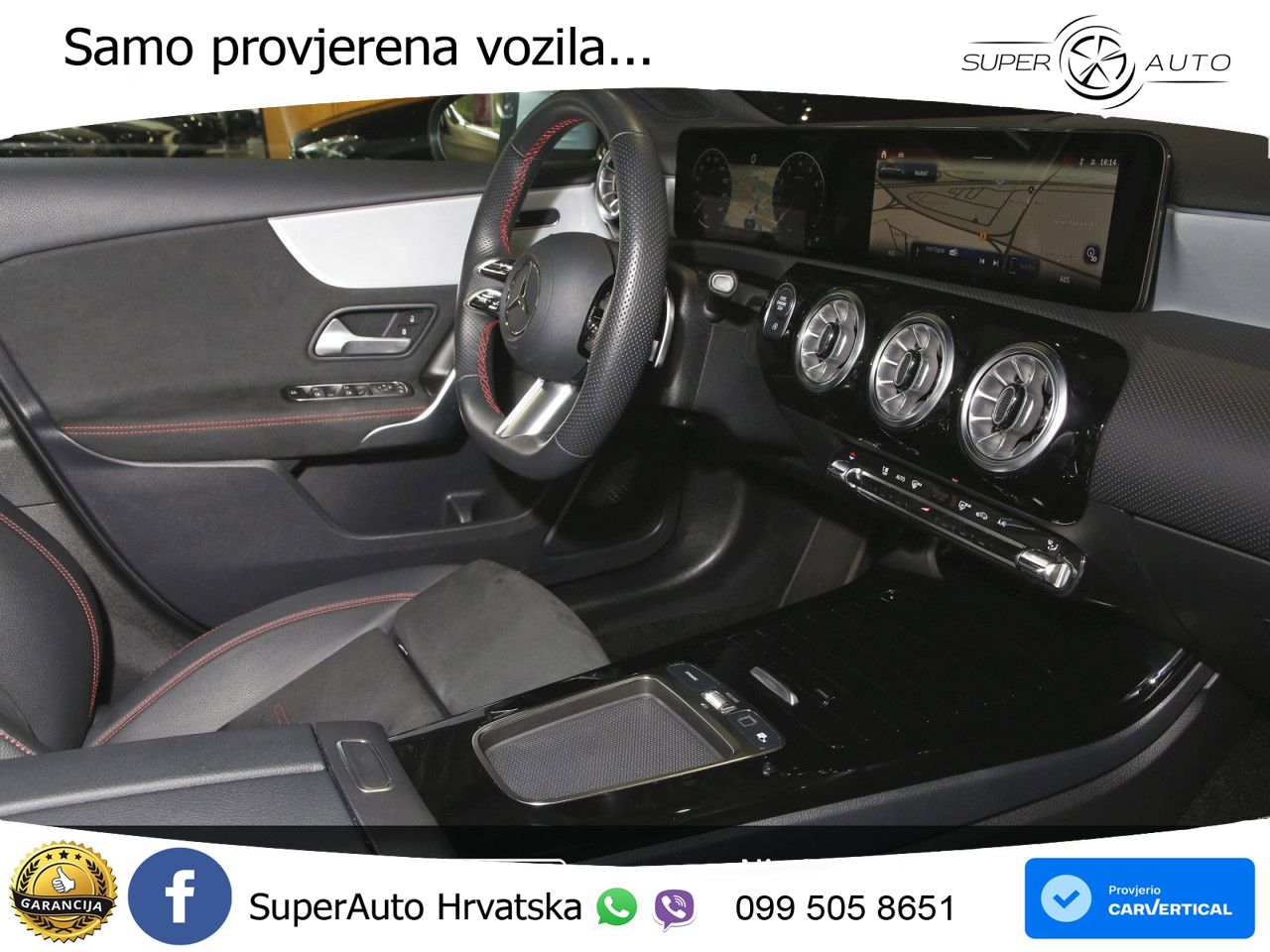 Mercedes-Benz A 200 7G-DCT AMG LED+GR SJED+ACC