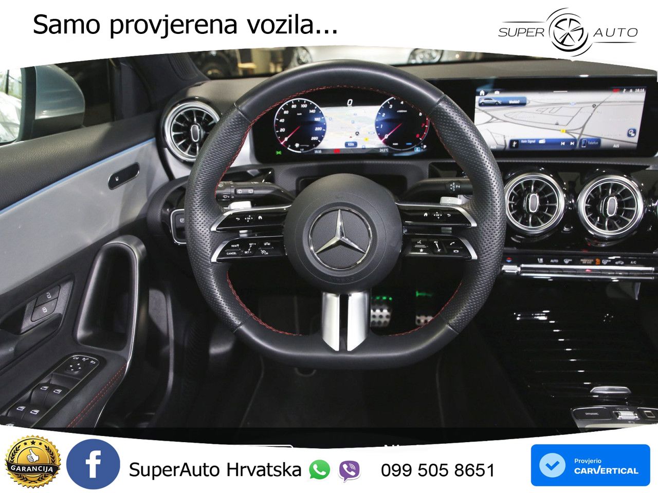 Mercedes-Benz A 200 7G-DCT AMG LED+GR SJED+ACC