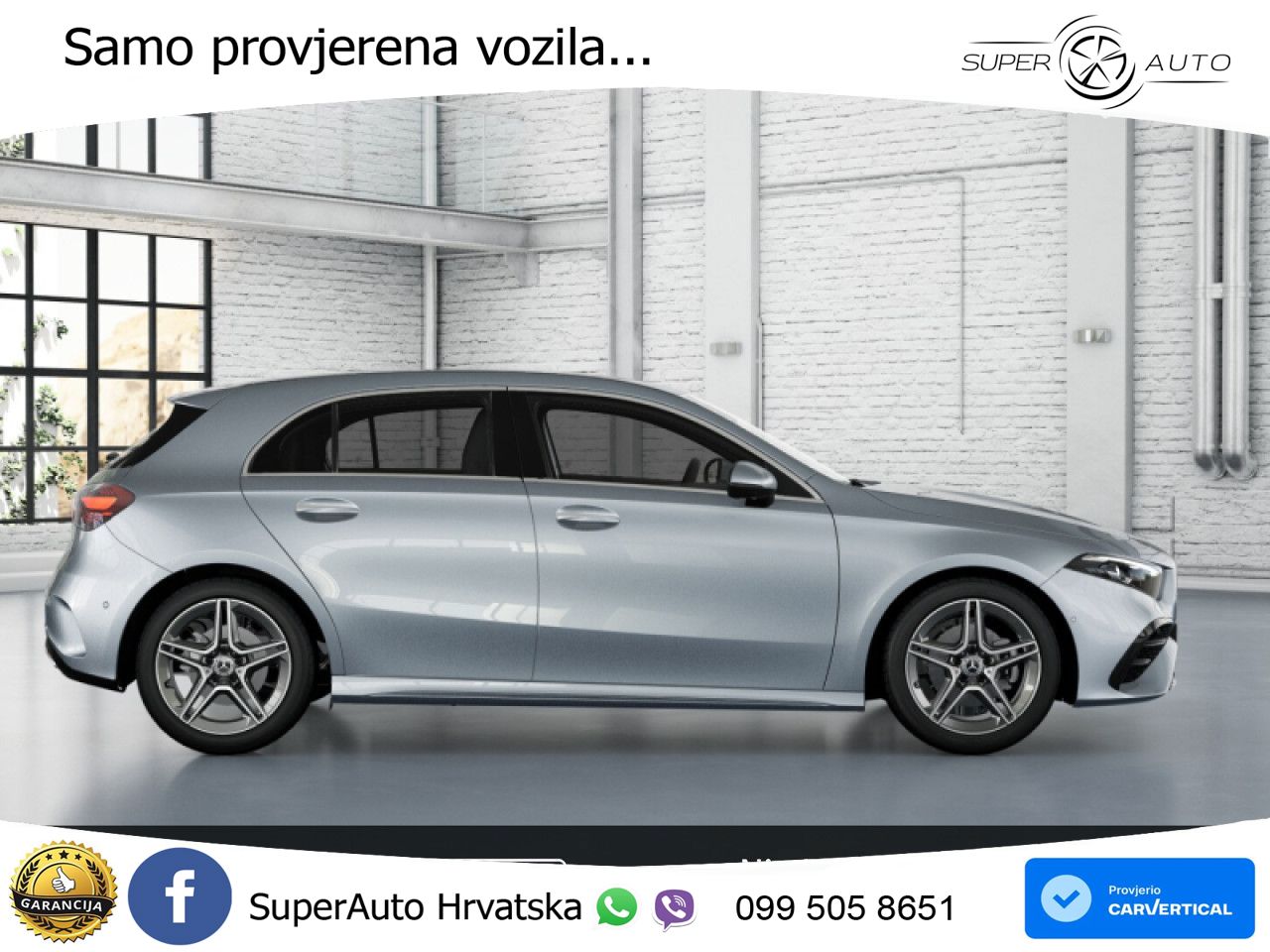 Mercedes-Benz A 200 7G-DCT AMG LED+GR SJED+ACC
