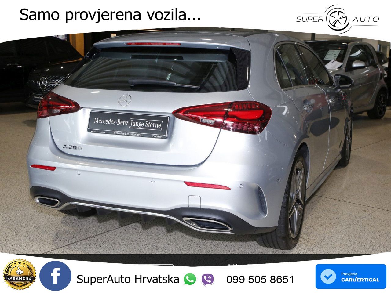 Mercedes-Benz A 200 7G-DCT AMG LED+GR SJED+ACC