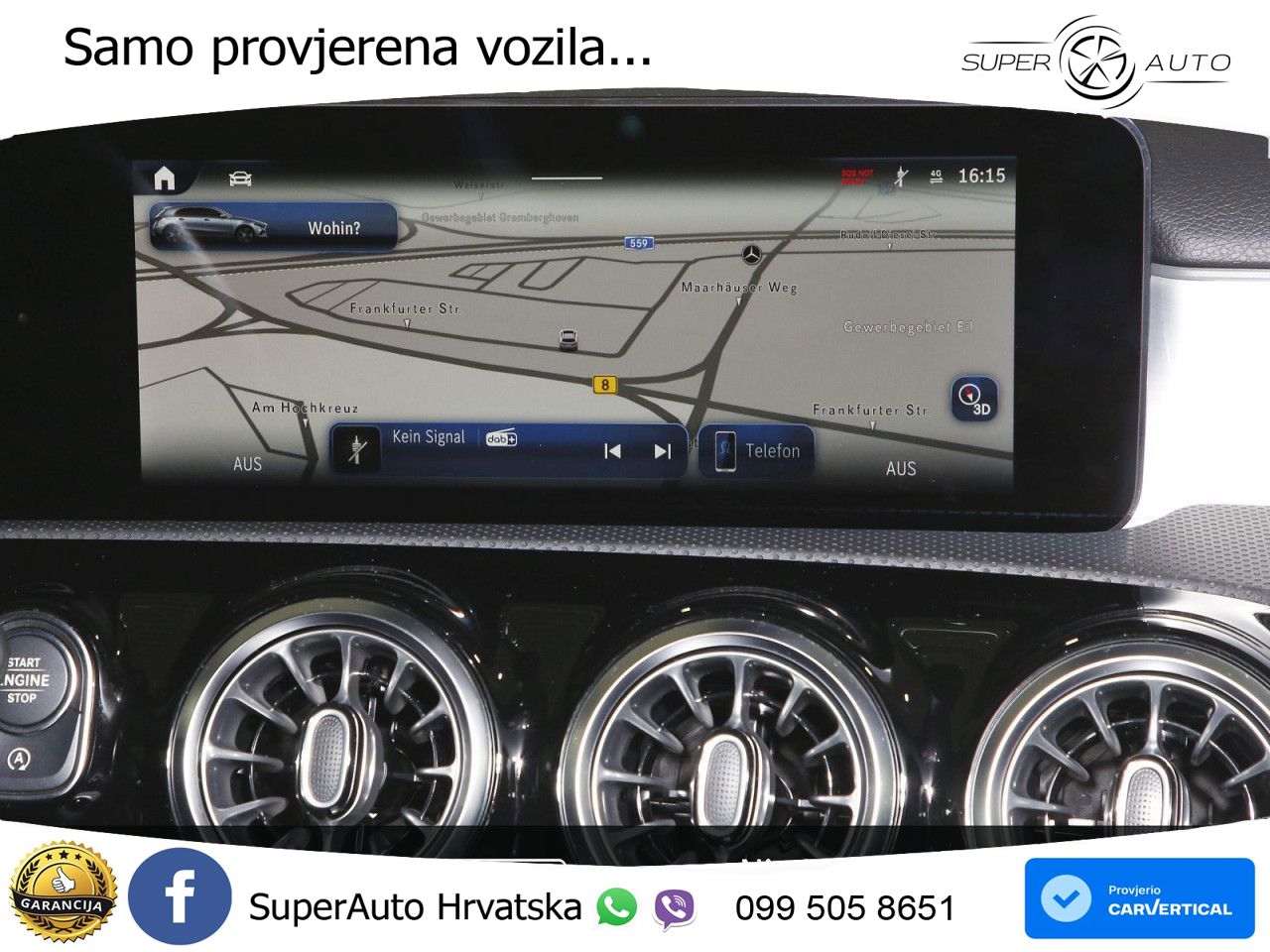 Mercedes-Benz A 200 7G-DCT AMG LED+GR SJED+ACC
