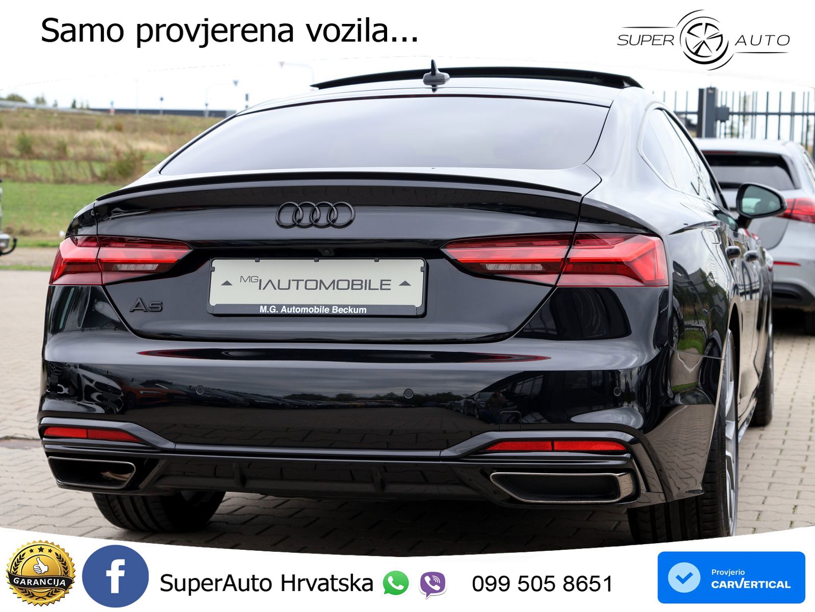 Audi A5 Sportback 40 TDI (204 KS) S tronic S line LED+GR SJED+ACC