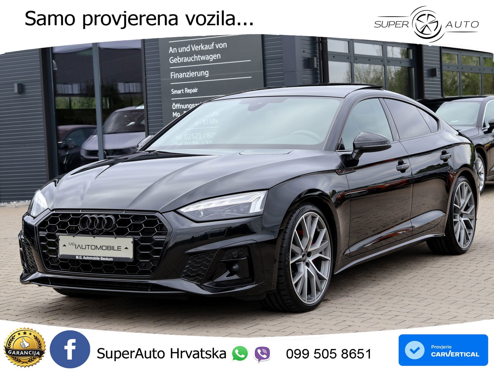 Audi A5 Sportback 40 TDI (204 KS) S tronic S line LED+GR SJED+ACC