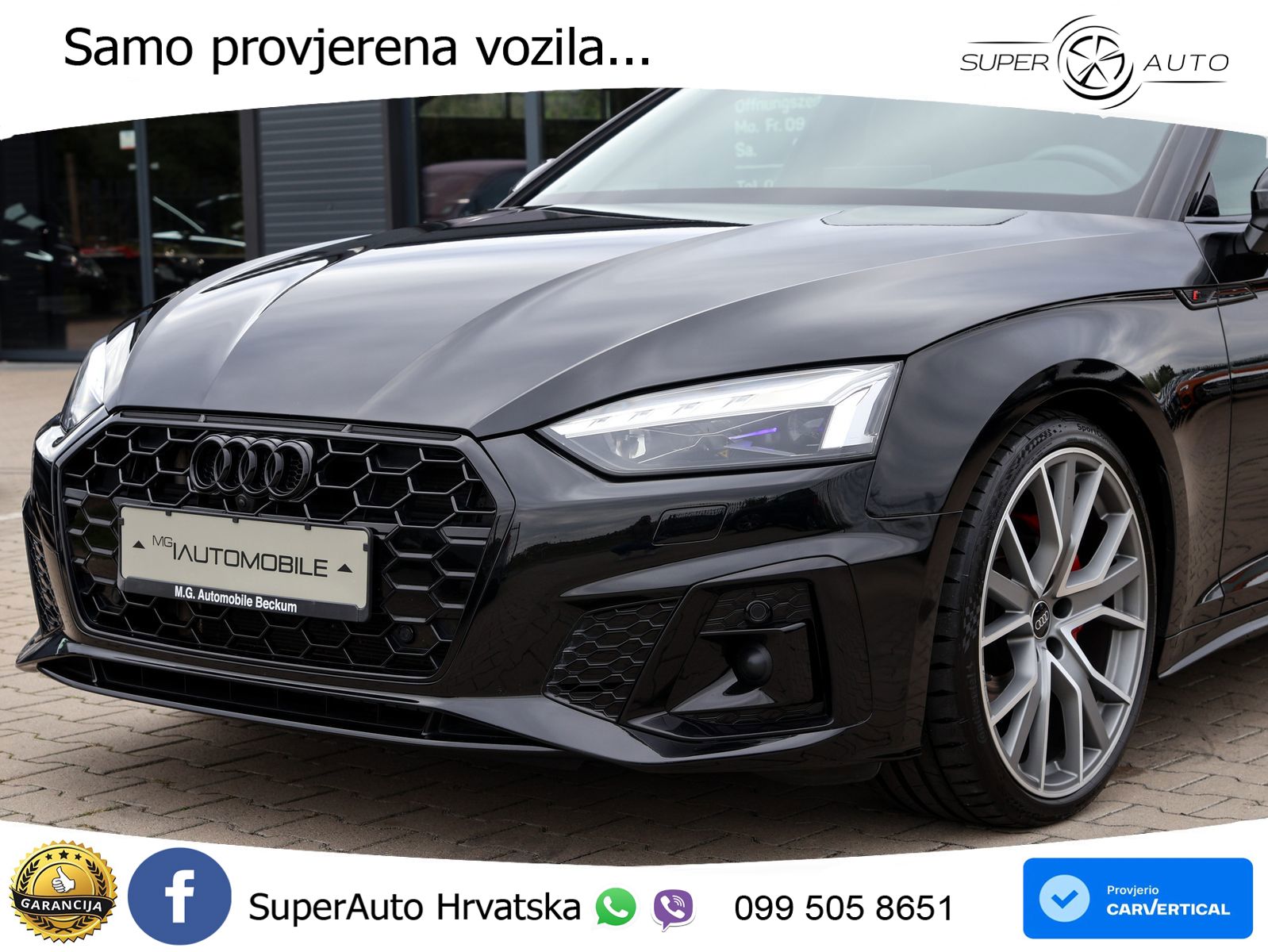 Audi A5 Sportback 40 TDI (204 KS) S tronic S line LED+GR SJED+ACC