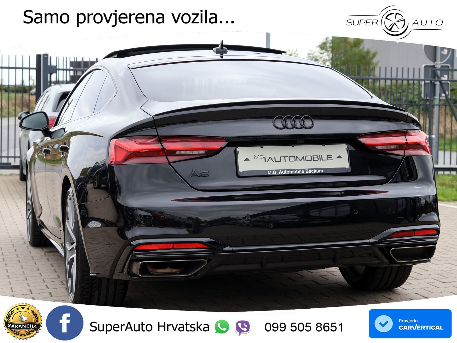 Audi A5 Sportback 40 TDI (204 KS) S tronic S line LED+GR SJED+ACC