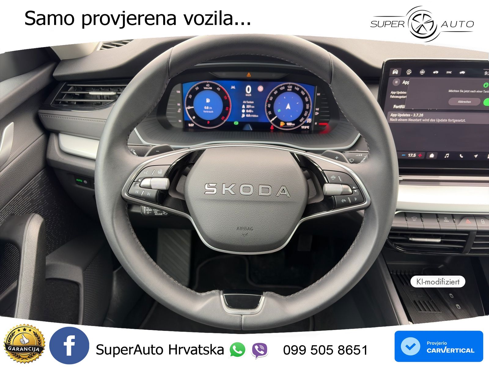 Škoda Octavia Combi 2.0 TDI (150 KS) DSG Selection LED+GR SJED+ACC