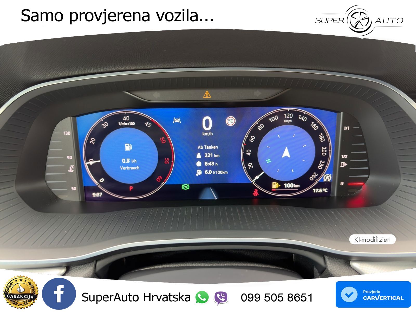Škoda Octavia Combi 2.0 TDI (150 KS) DSG Selection LED+GR SJED+ACC
