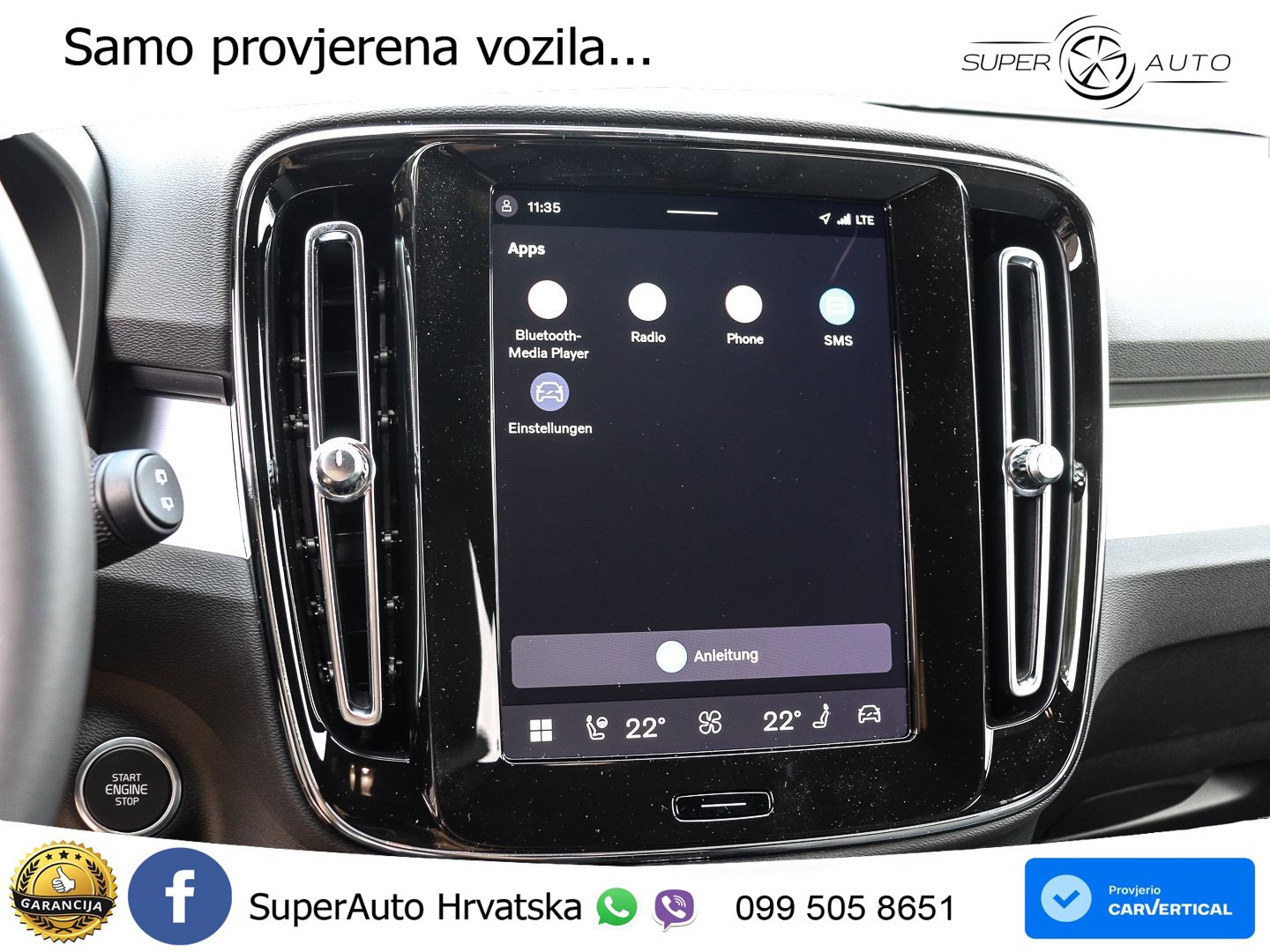 Volvo XC40 2.0 B3 163 KS Automatic LED+GR SJED+ACC