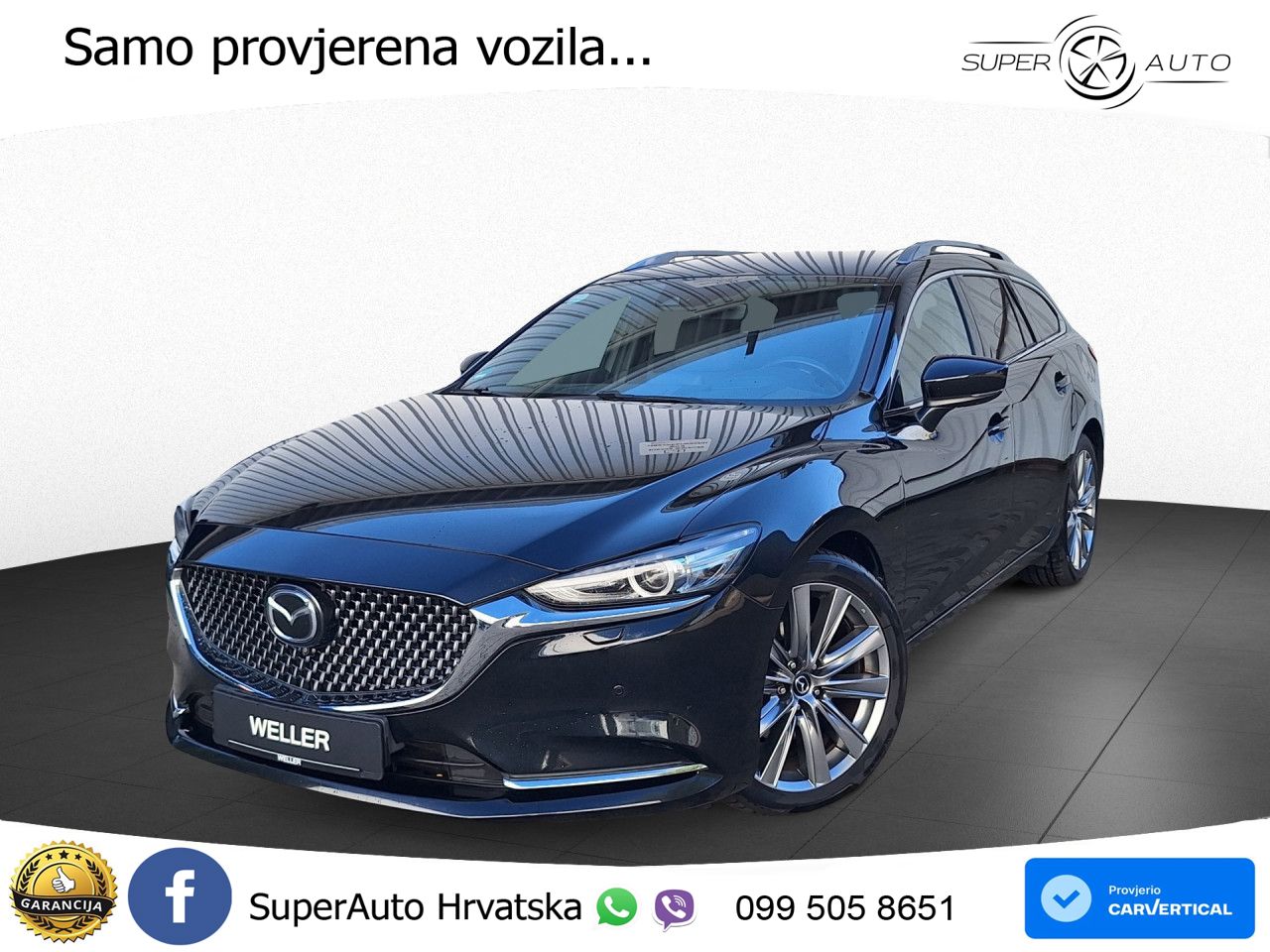 Mazda 6 Sport Combi  2.2 SKYACTIV-D (184 KS)