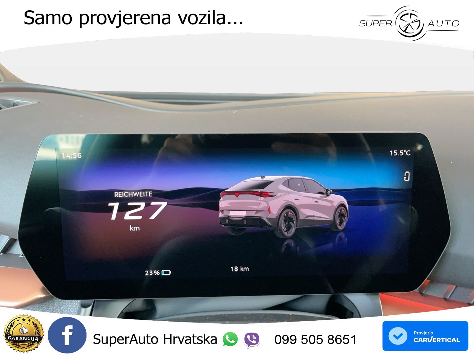 Cupra Tavascan 82 kWh (286 KS) LED+GR SJED+ACC