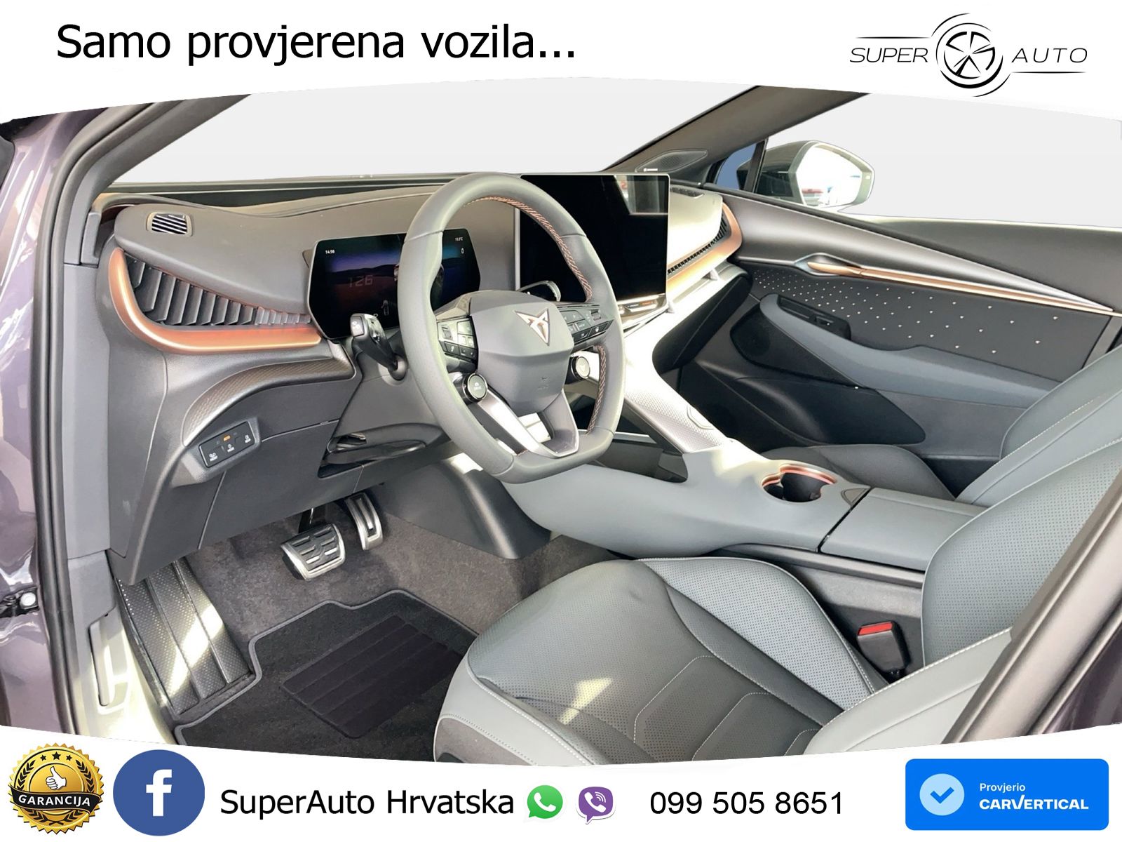 Cupra Tavascan 82 kWh (286 KS) LED+GR SJED+ACC