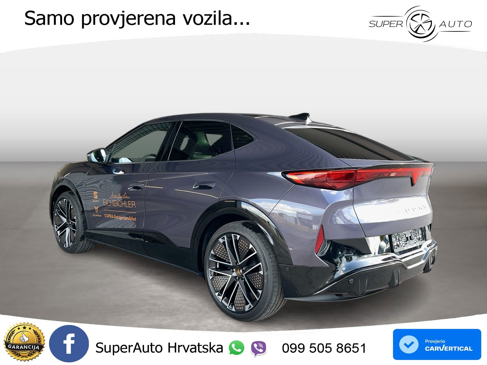 Cupra Tavascan 82 kWh (286 KS) LED+GR SJED+ACC