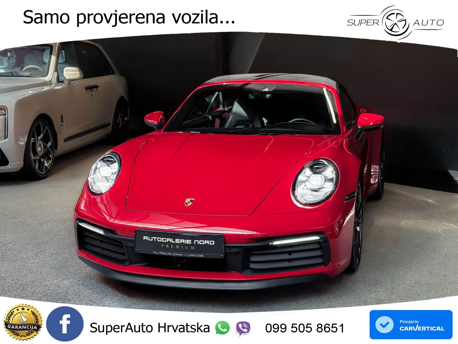 Porsche 911 Carrera 4S 3.0 (450 KS) PDK MATRIX+GR SJED+KAM