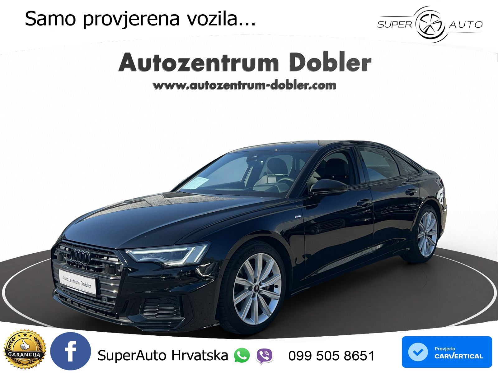 Audi A6 45 TFSI (265 KS) S tronic S line MATRIX+GR SJED+KAM