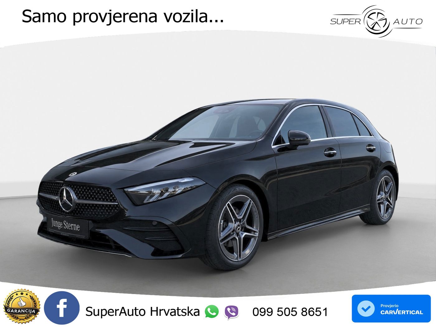 Mercedes-Benz A 180 7G-DCT AMG LED+GR SJED+ACC