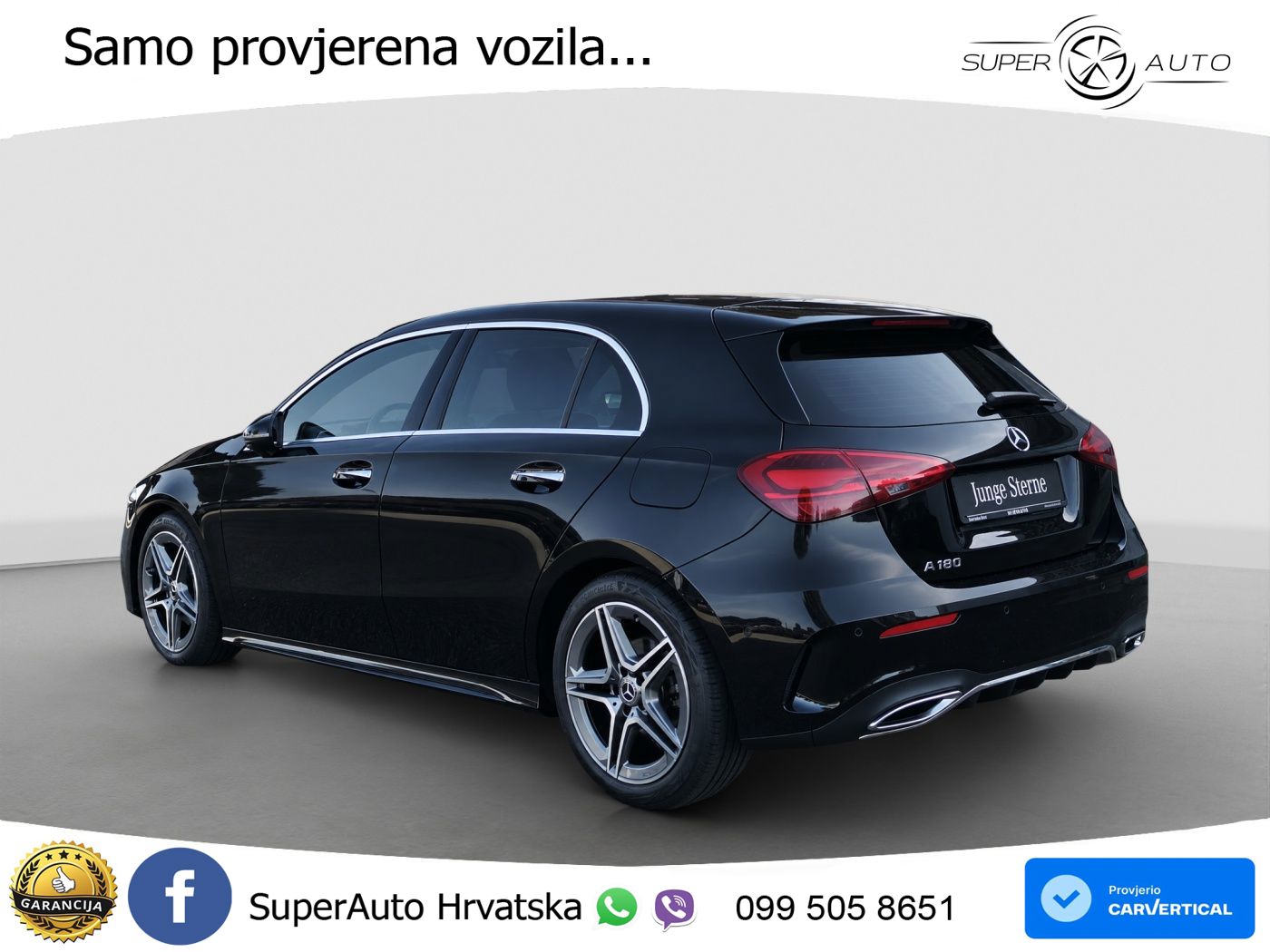 Mercedes-Benz A 180 7G-DCT AMG LED+GR SJED+ACC