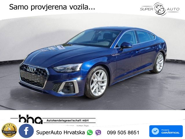 Audi A5 Sportback  40 TFSI (204 KS) quattro S tronic S line LED+GR SJED+ACC