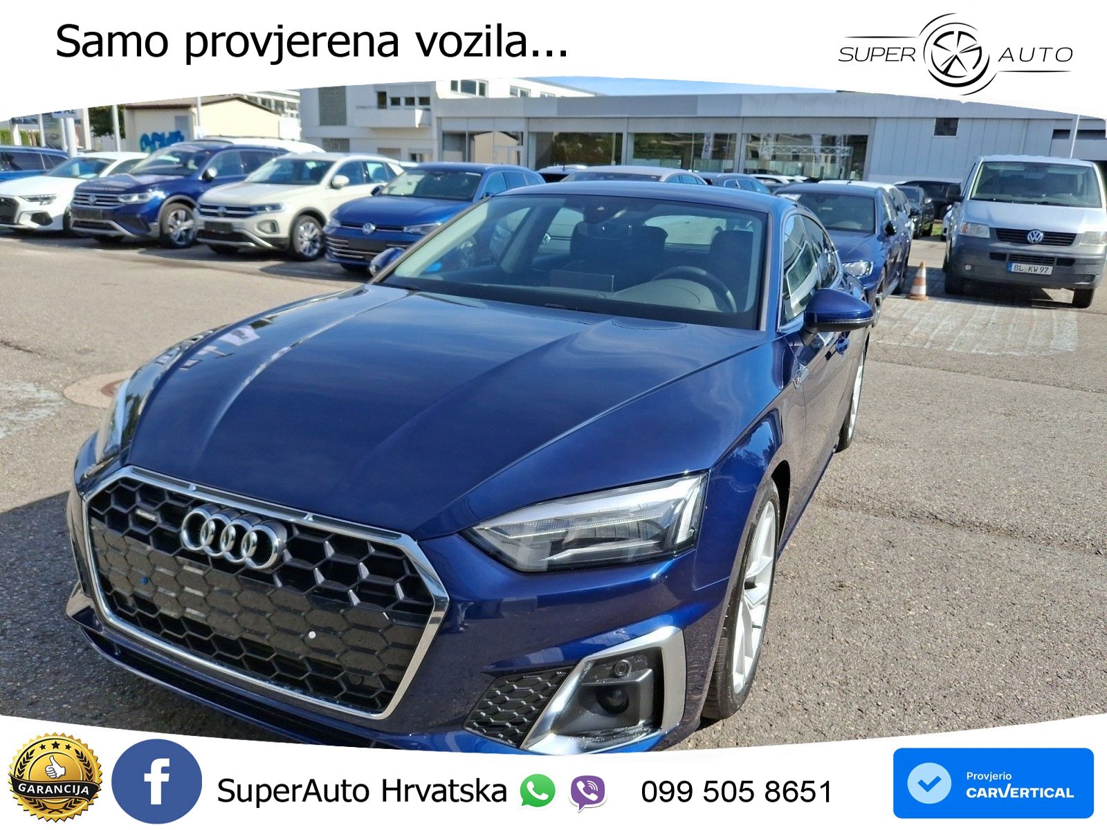 Audi A5 Sportback  40 TFSI (204 KS) quattro S tronic S line LED+GR SJED+ACC