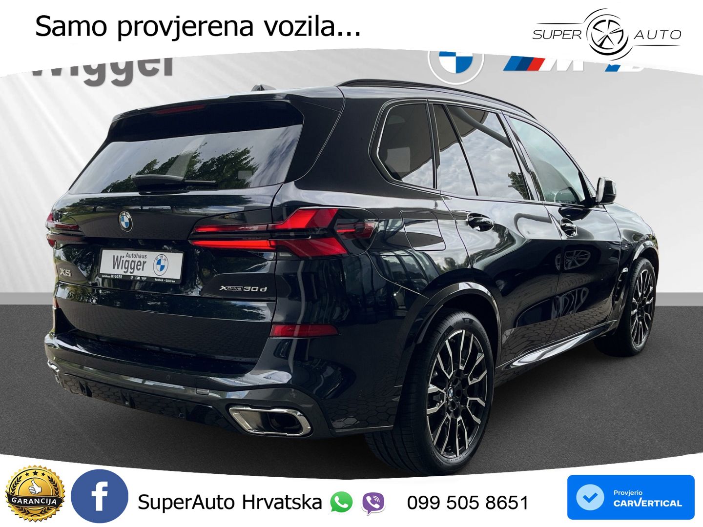 BMW X5 30d (298 KS) xDrive Steptronic M Sport ZRAČNI+ACC+GR SJED+KAM+PANO