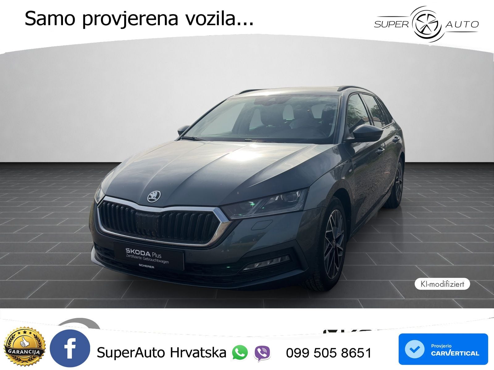 Škoda Octavia Combi 1.5 TSI (150 KS) LED+GR SJED+ACC