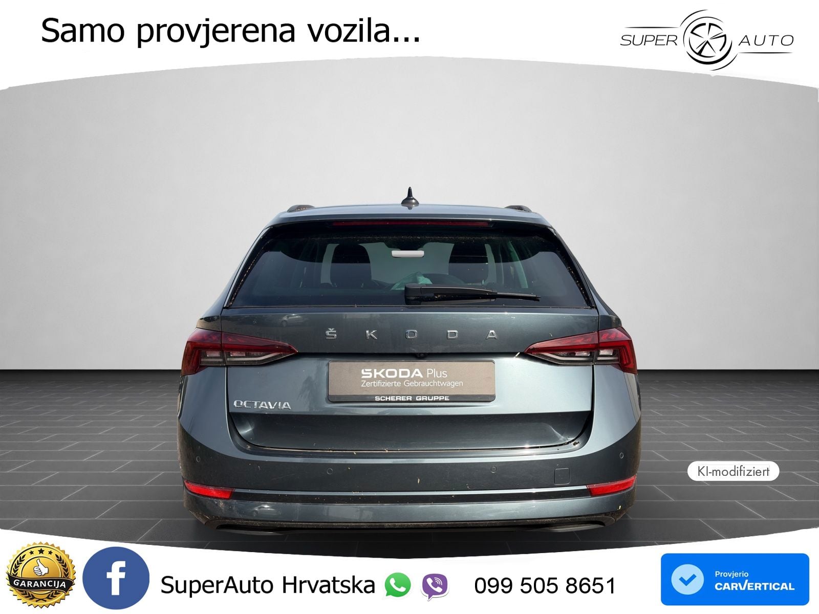 Škoda Octavia Combi 1.5 TSI (150 KS) LED+GR SJED+ACC