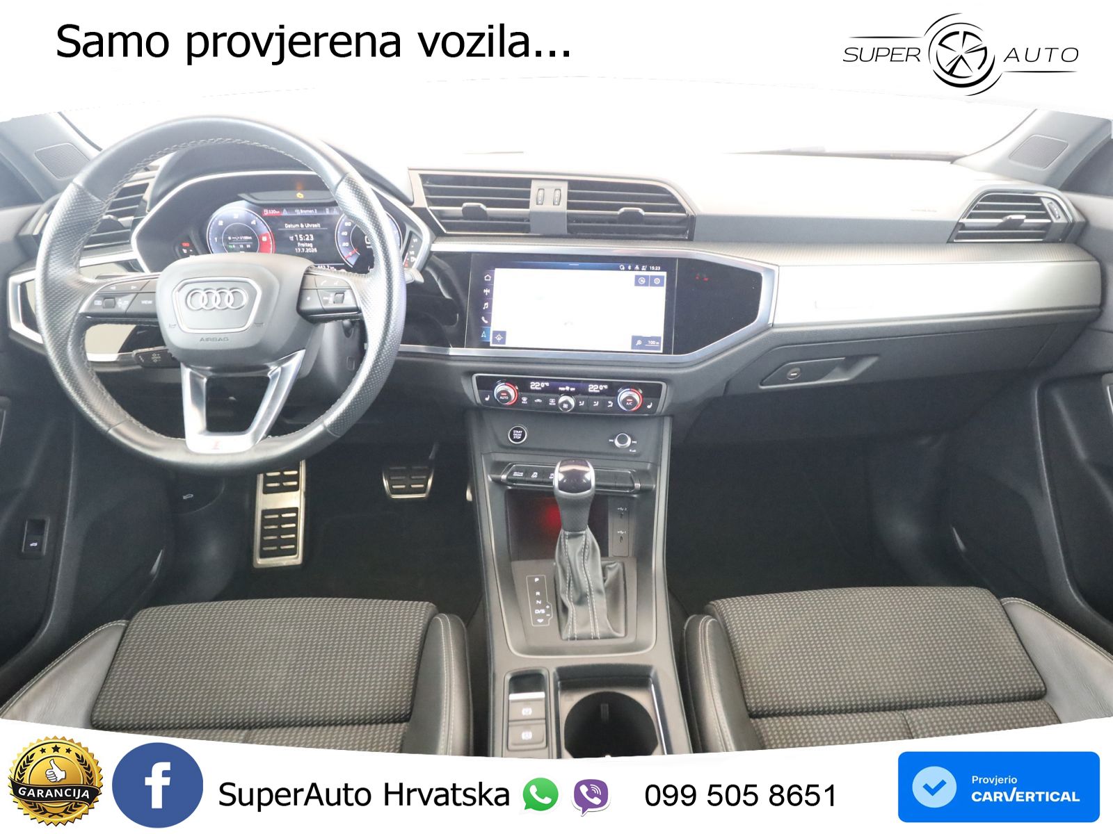 Audi Q3 35 TDI (150 KS) quattro S tronic S line LED+GR SJED+ACC