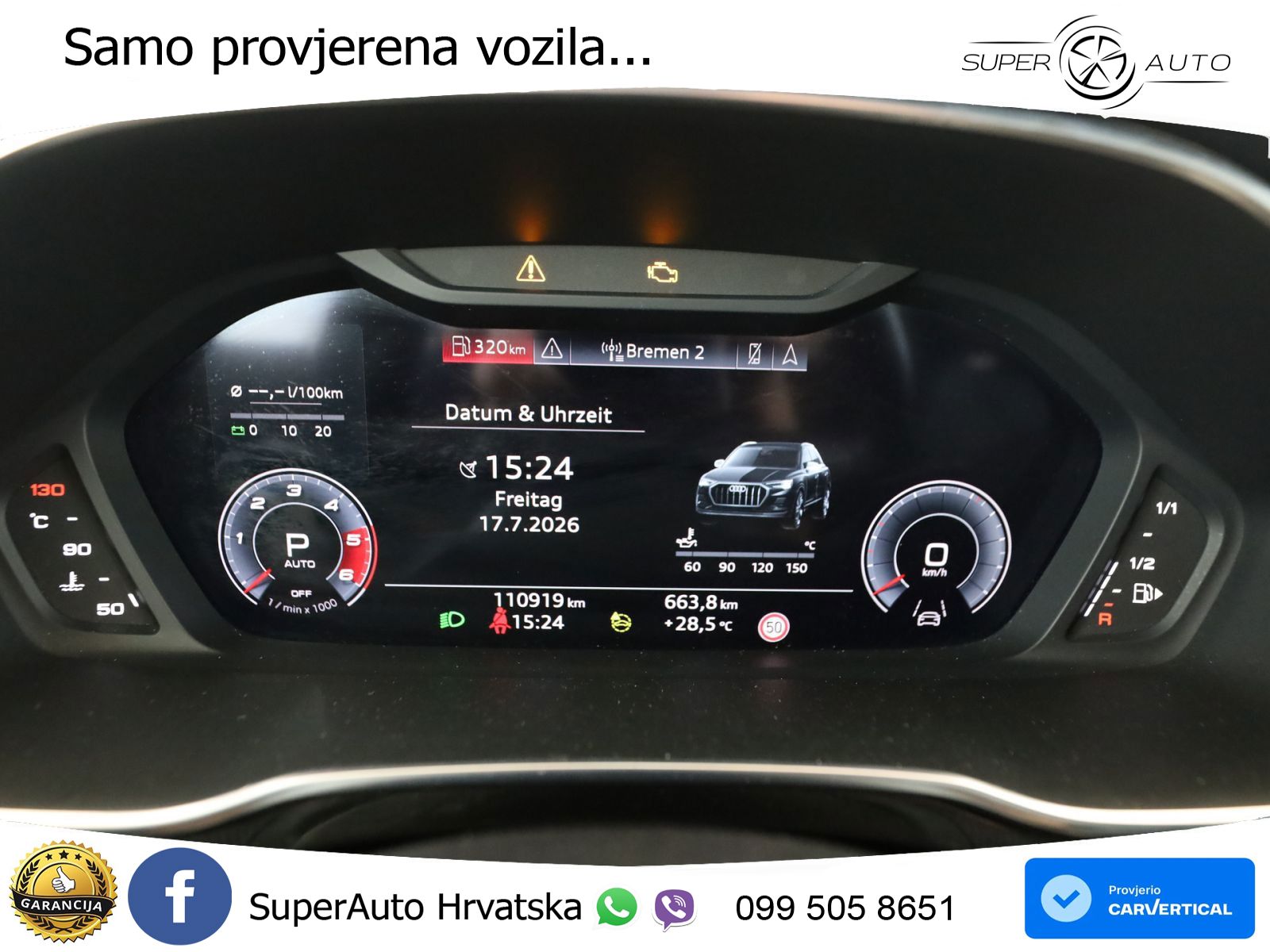 Audi Q3 35 TDI (150 KS) quattro S tronic S line LED+GR SJED+ACC