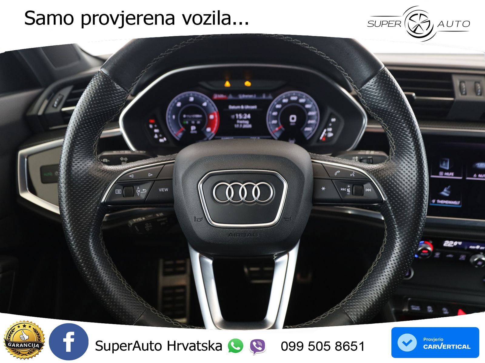 Audi Q3 35 TDI (150 KS) quattro S tronic S line LED+GR SJED+ACC