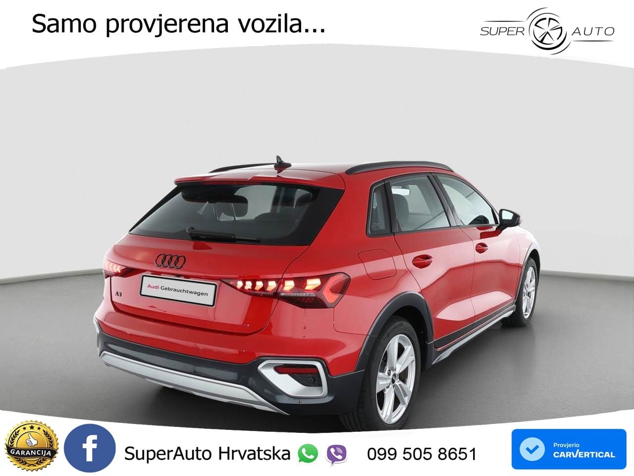 Audi A3 allstreet 40 TFSIe (204 KS) S tronic LED+GR SJED+ACC