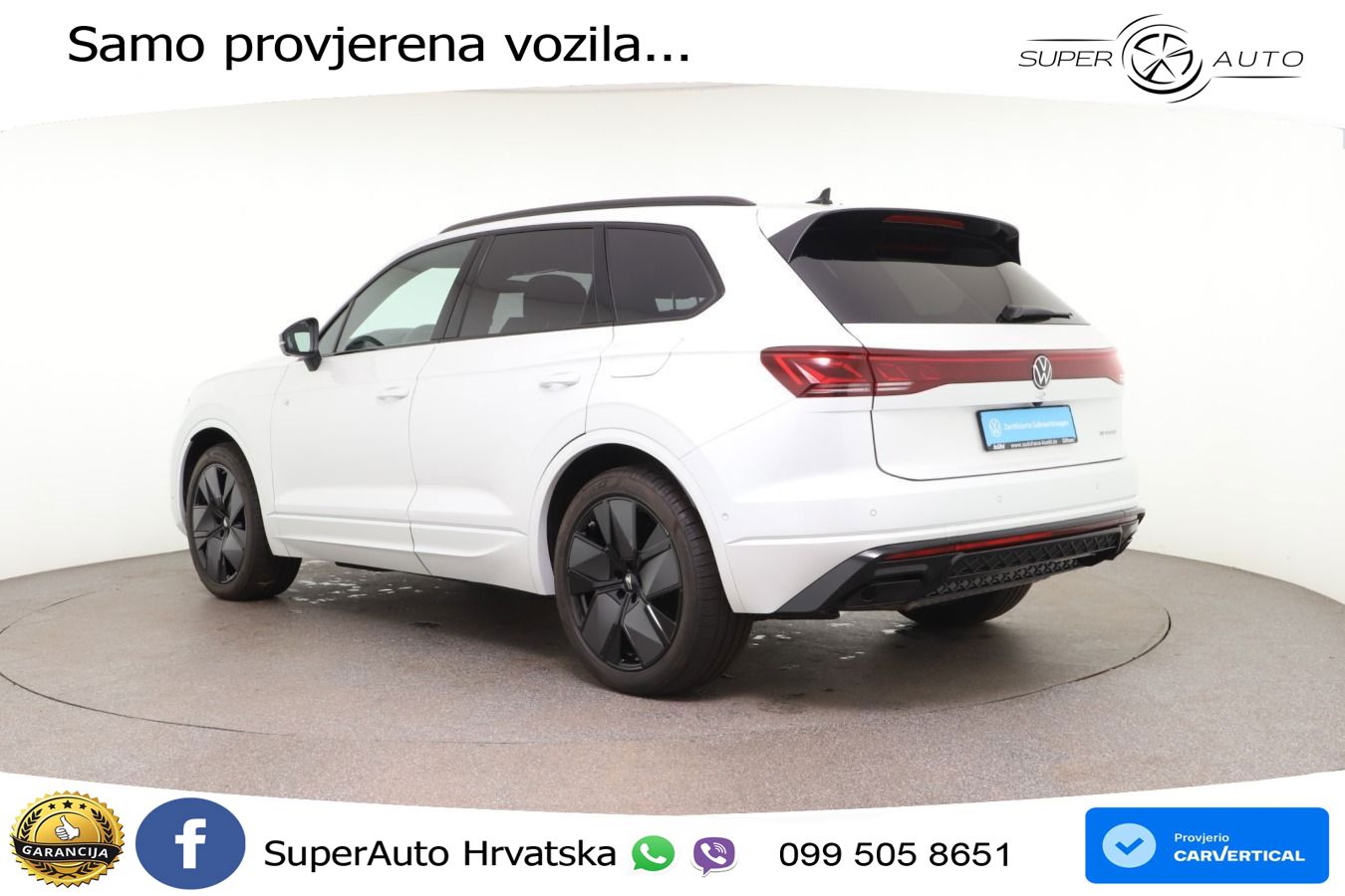 Volkswagen Touareg R 3.0 V6 TFSI (462 KS) 4MOTION Tiptronic ZRAČNI+ACC+4xGR SJED+KAM
