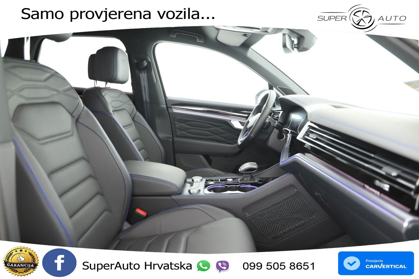 Volkswagen Touareg R 3.0 V6 TFSI (462 KS) 4MOTION Tiptronic ZRAČNI+ACC+4xGR SJED+KAM