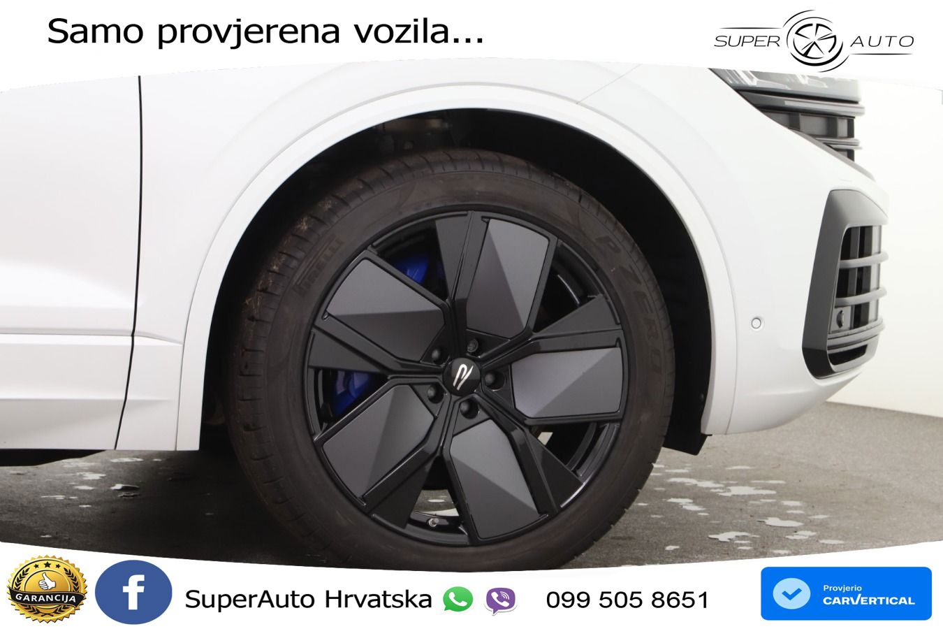 Volkswagen Touareg R 3.0 V6 TFSI (462 KS) 4MOTION Tiptronic ZRAČNI+ACC+4xGR SJED+KAM