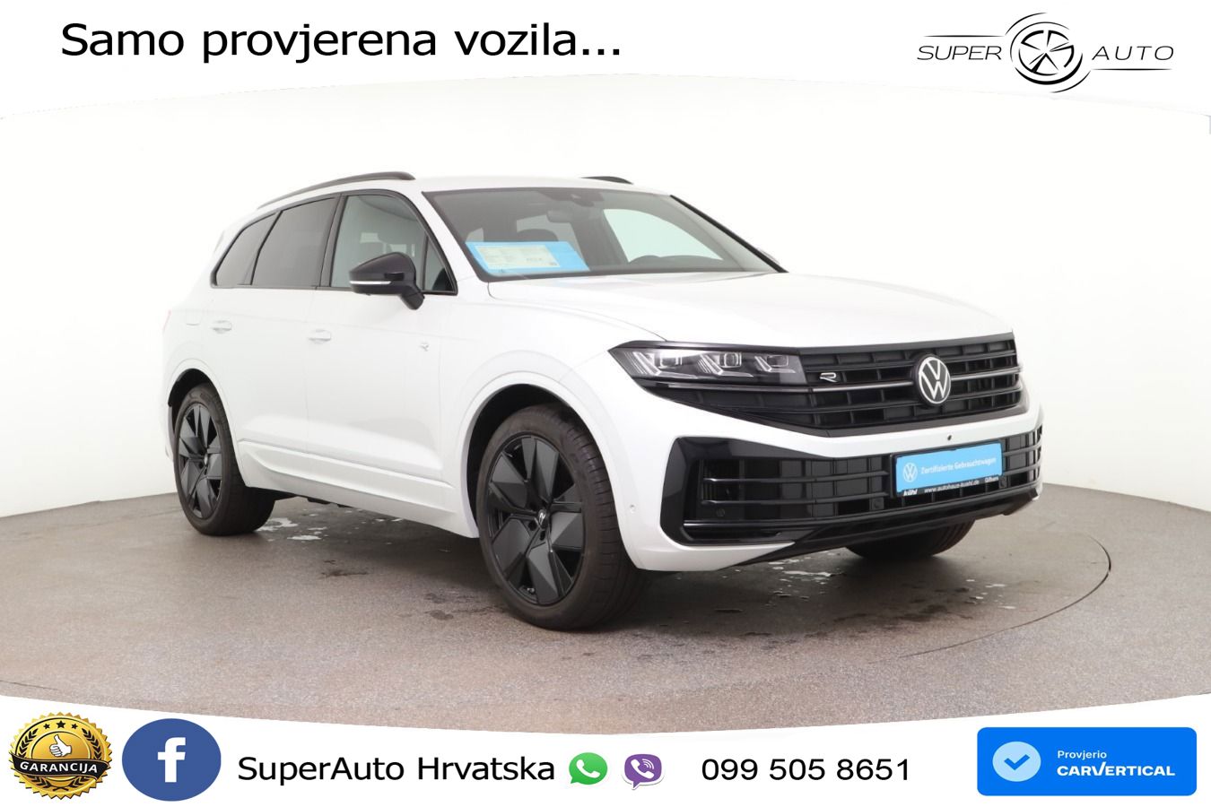 Volkswagen Touareg R 3.0 V6 TFSI (462 KS) 4MOTION Tiptronic ZRAČNI+ACC+4xGR SJED+KAM
