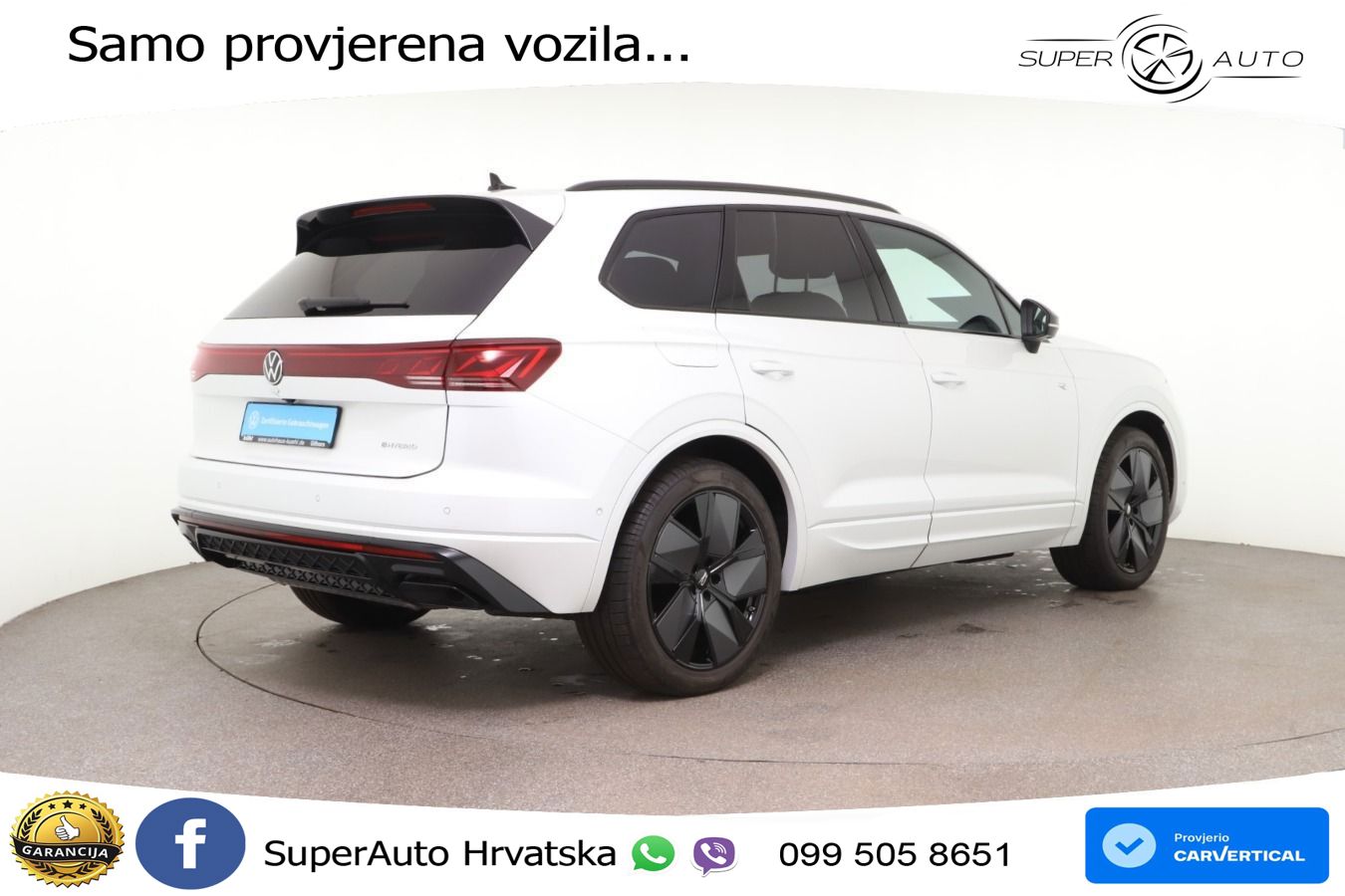 Volkswagen Touareg R 3.0 V6 TFSI (462 KS) 4MOTION Tiptronic ZRAČNI+ACC+4xGR SJED+KAM