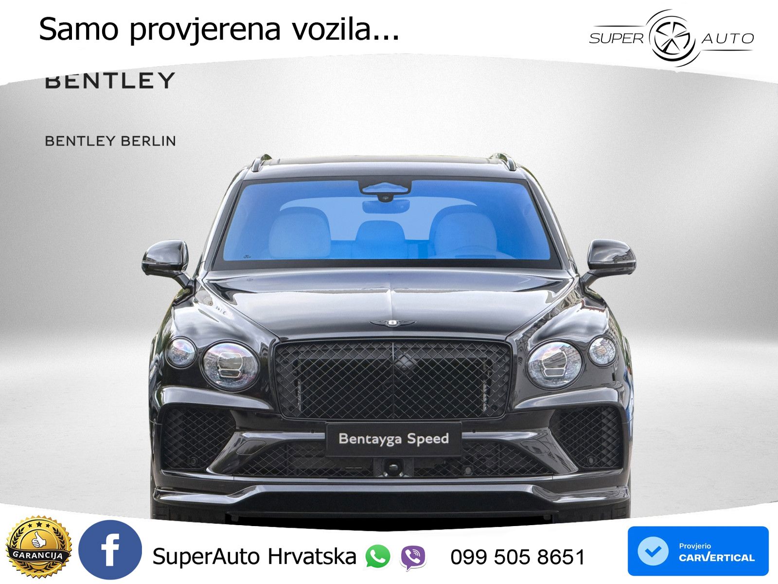 Bentley Bentayga Speed 4.0 V8 (650 KS) AWD Automatic LED+GR SJED+ACC