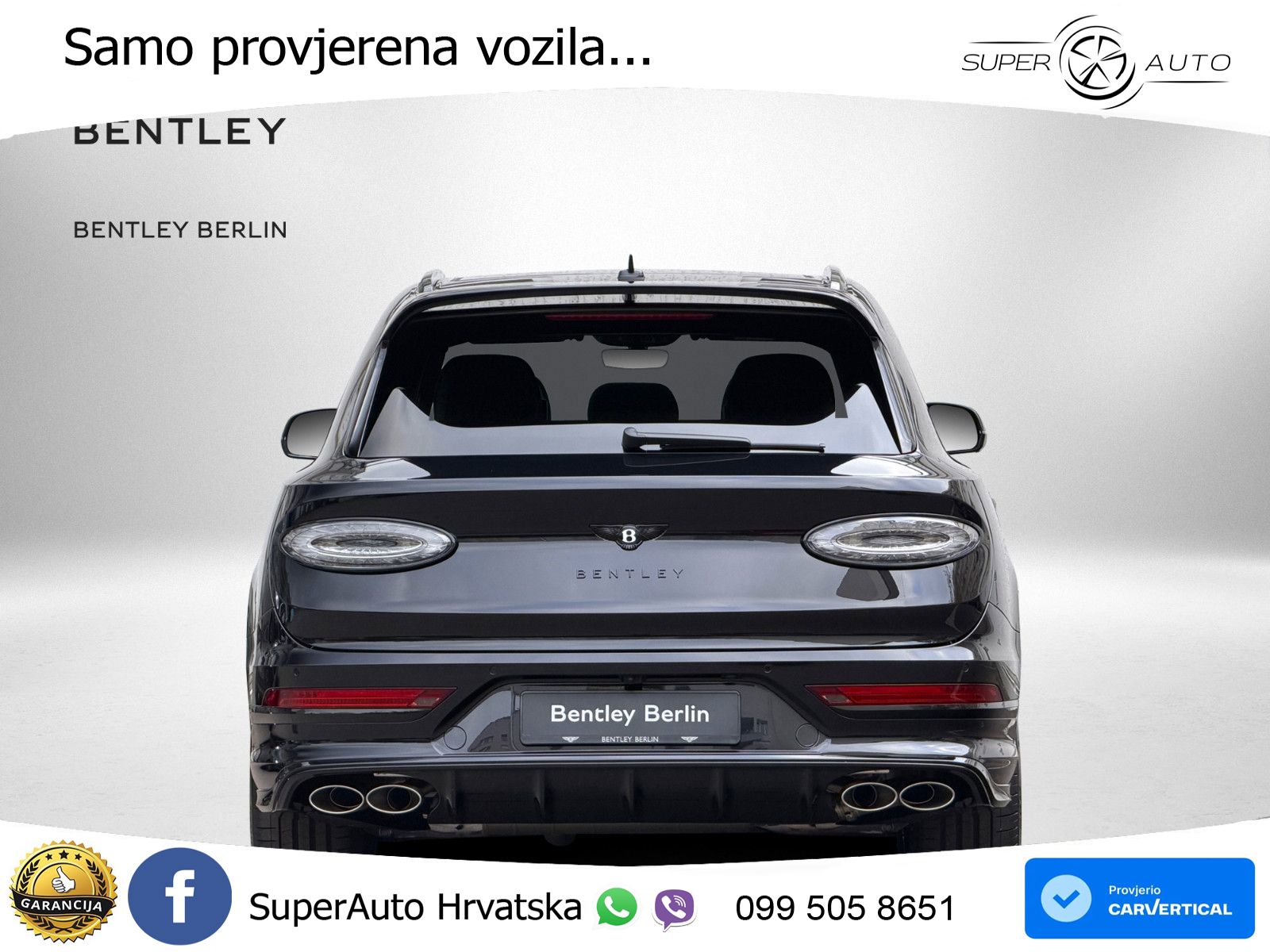 Bentley Bentayga Speed 4.0 V8 (650 KS) AWD Automatic LED+GR SJED+ACC