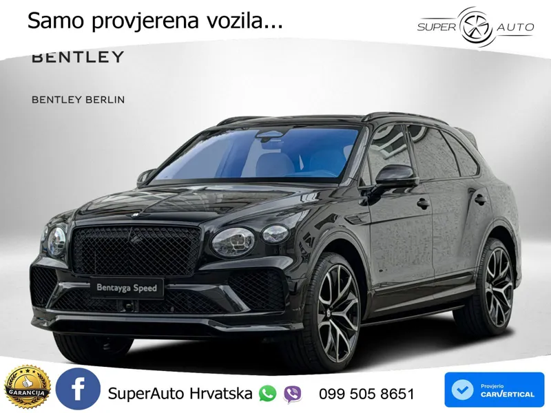 Bentley Bentayga Speed 4.0 V8 (650 KS) AWD Automatic LED+GR SJED+ACC